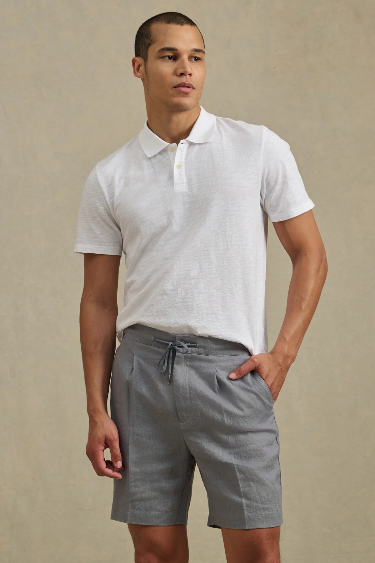DAMIEN LINEN SHORT