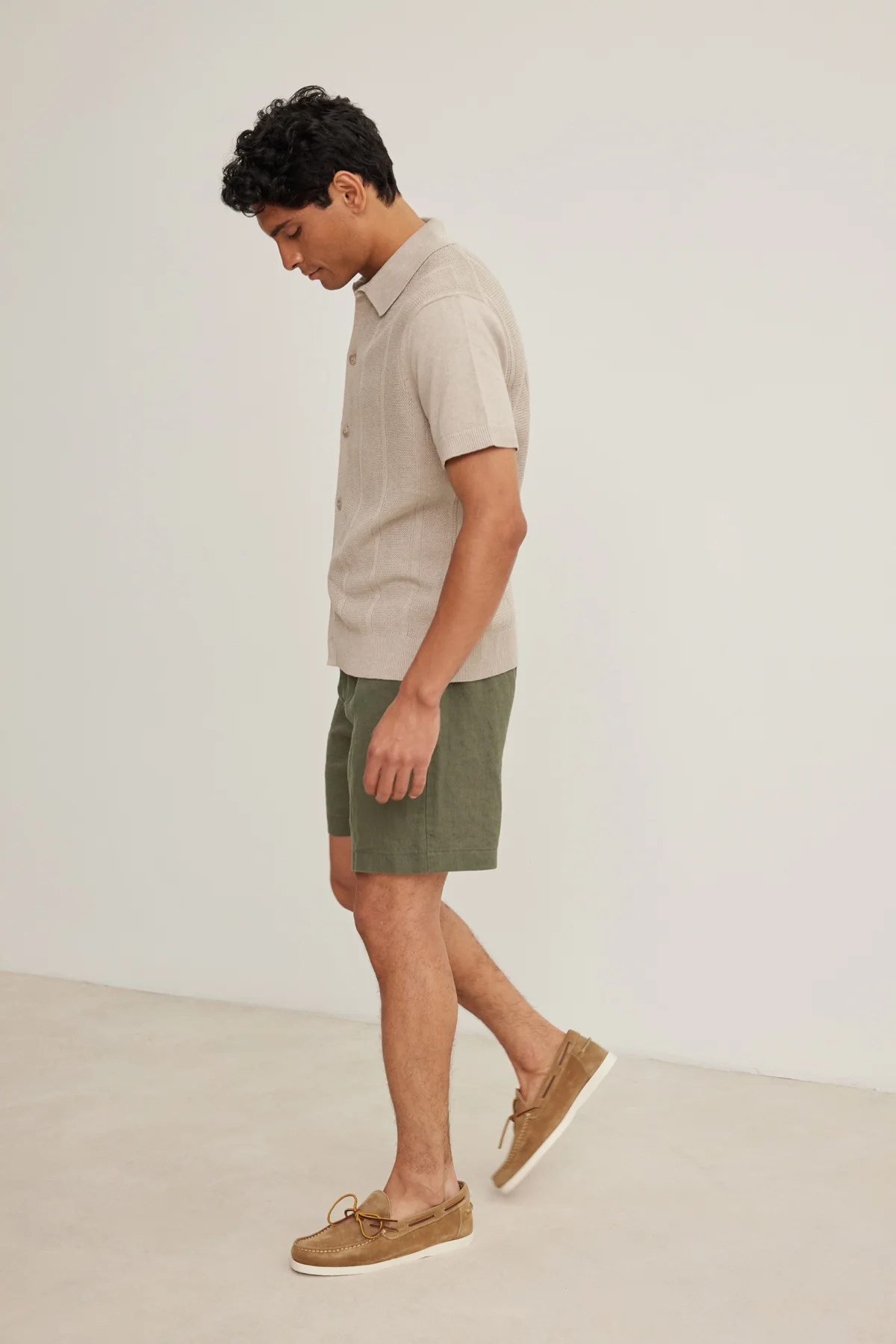 EAMON LINEN SHORT