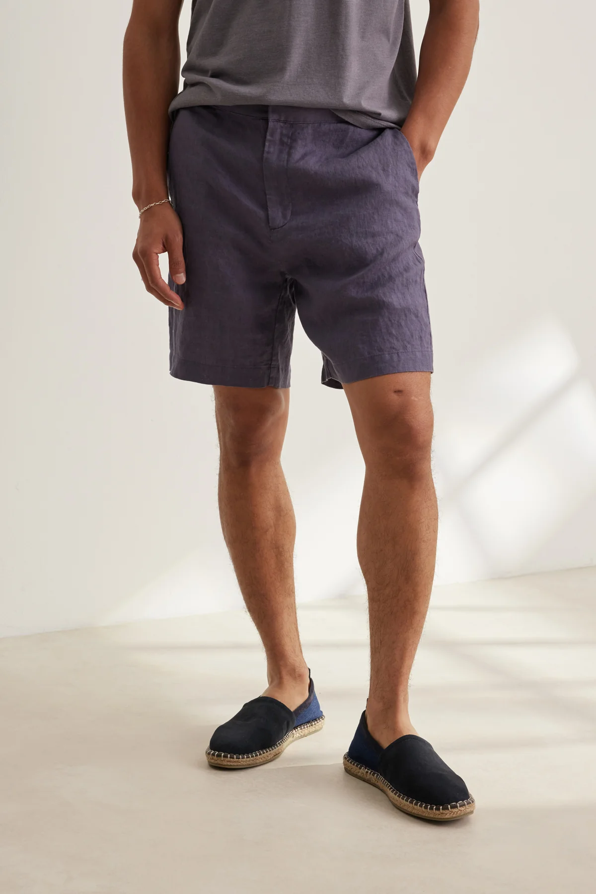 EAMON LINEN SHORT
