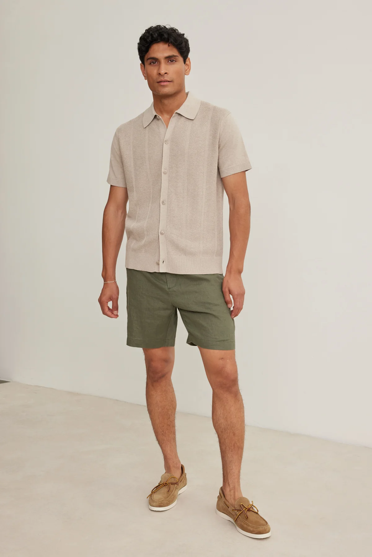 EAMON LINEN SHORT