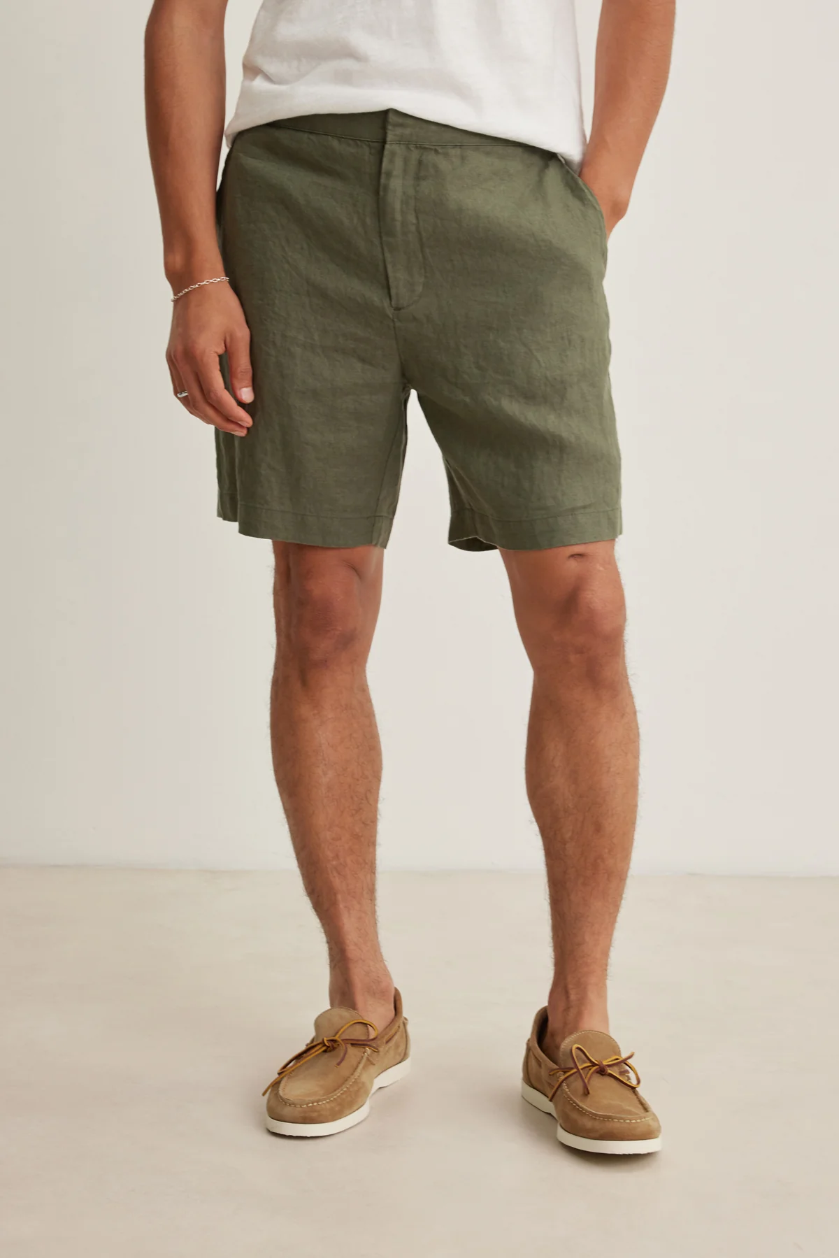 EAMON LINEN SHORT