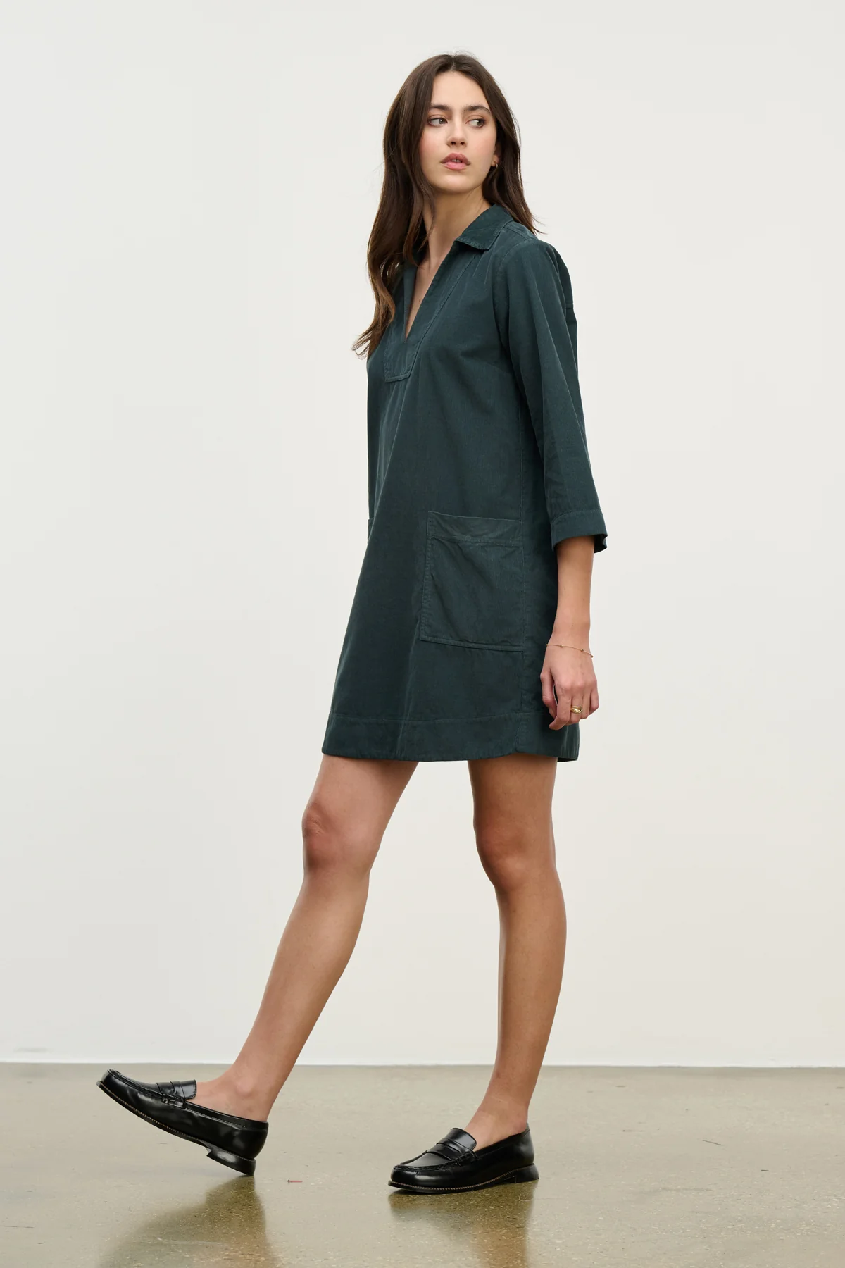 ELKE CORDUROY DRESS