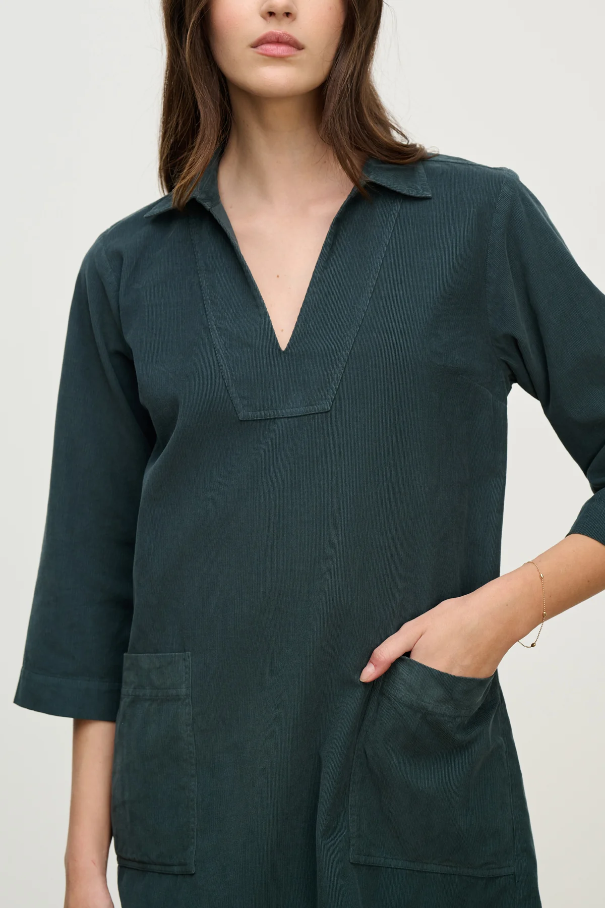 ELKE CORDUROY DRESS
