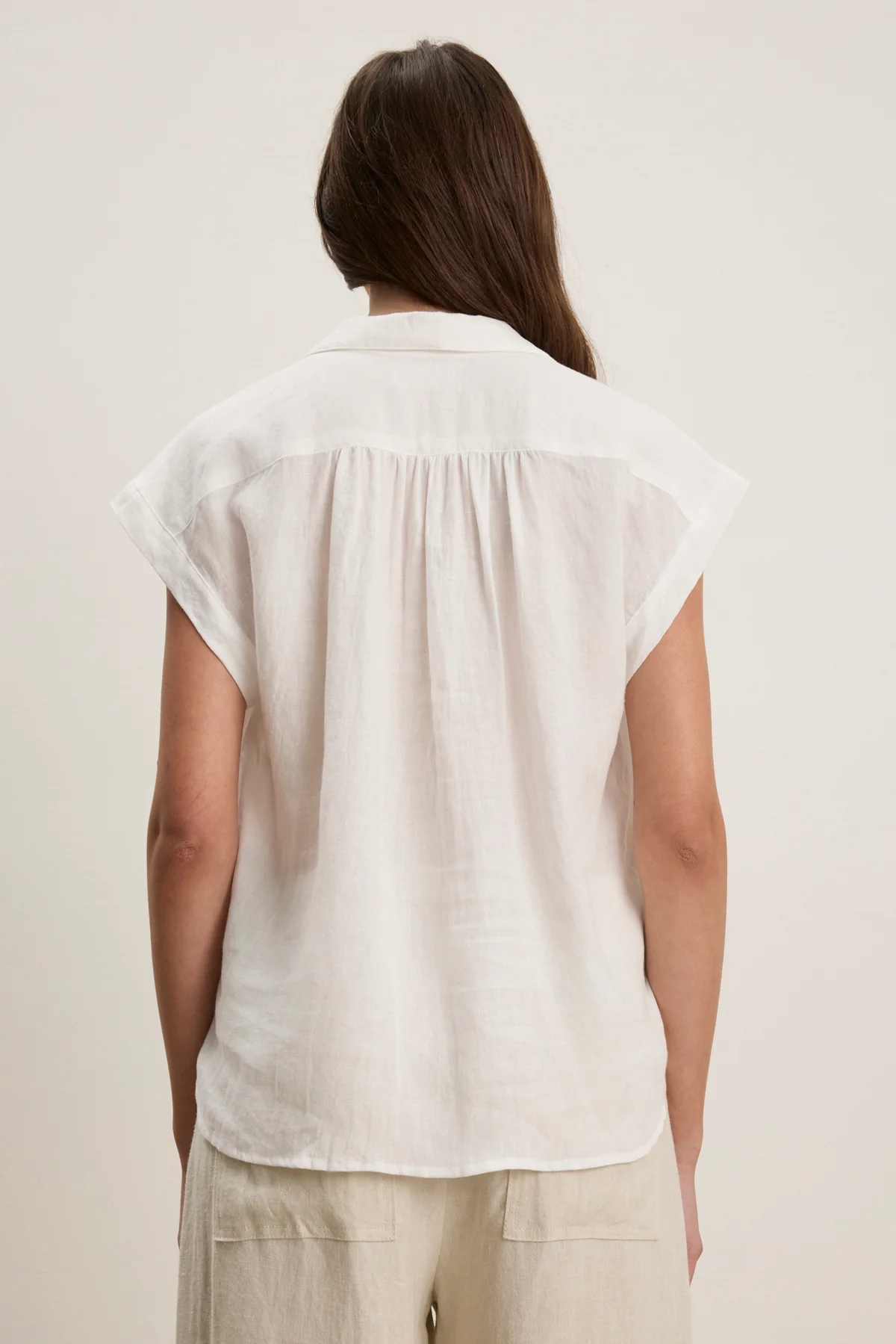 ELOWEN LINEN TOP