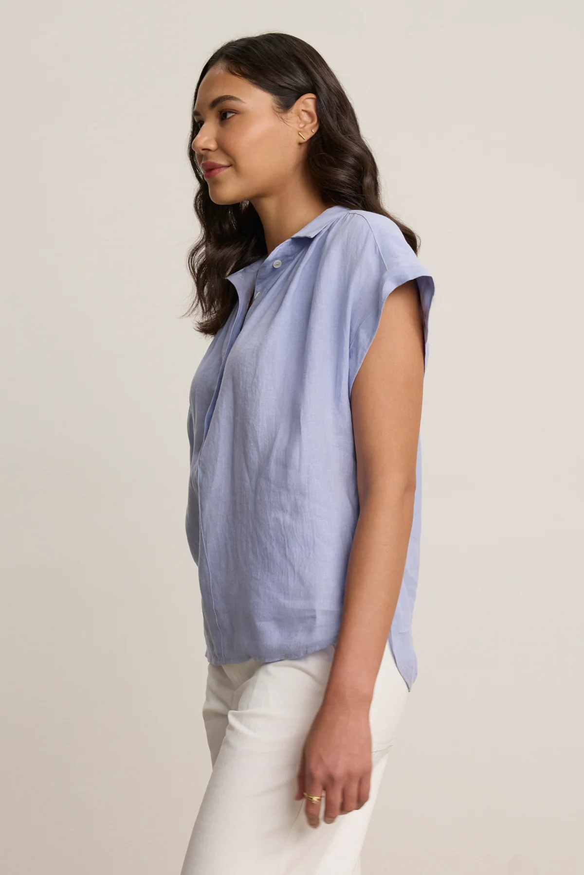 ELOWEN LINEN TOP