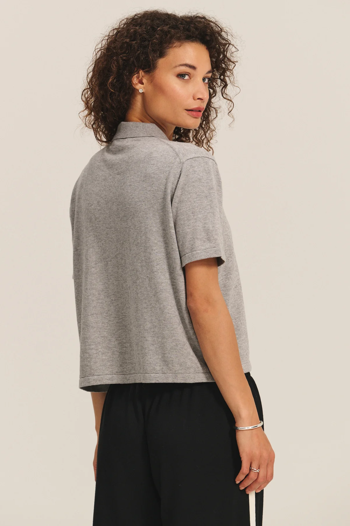 EMERSON EMBELLISHED SWEATER POLO