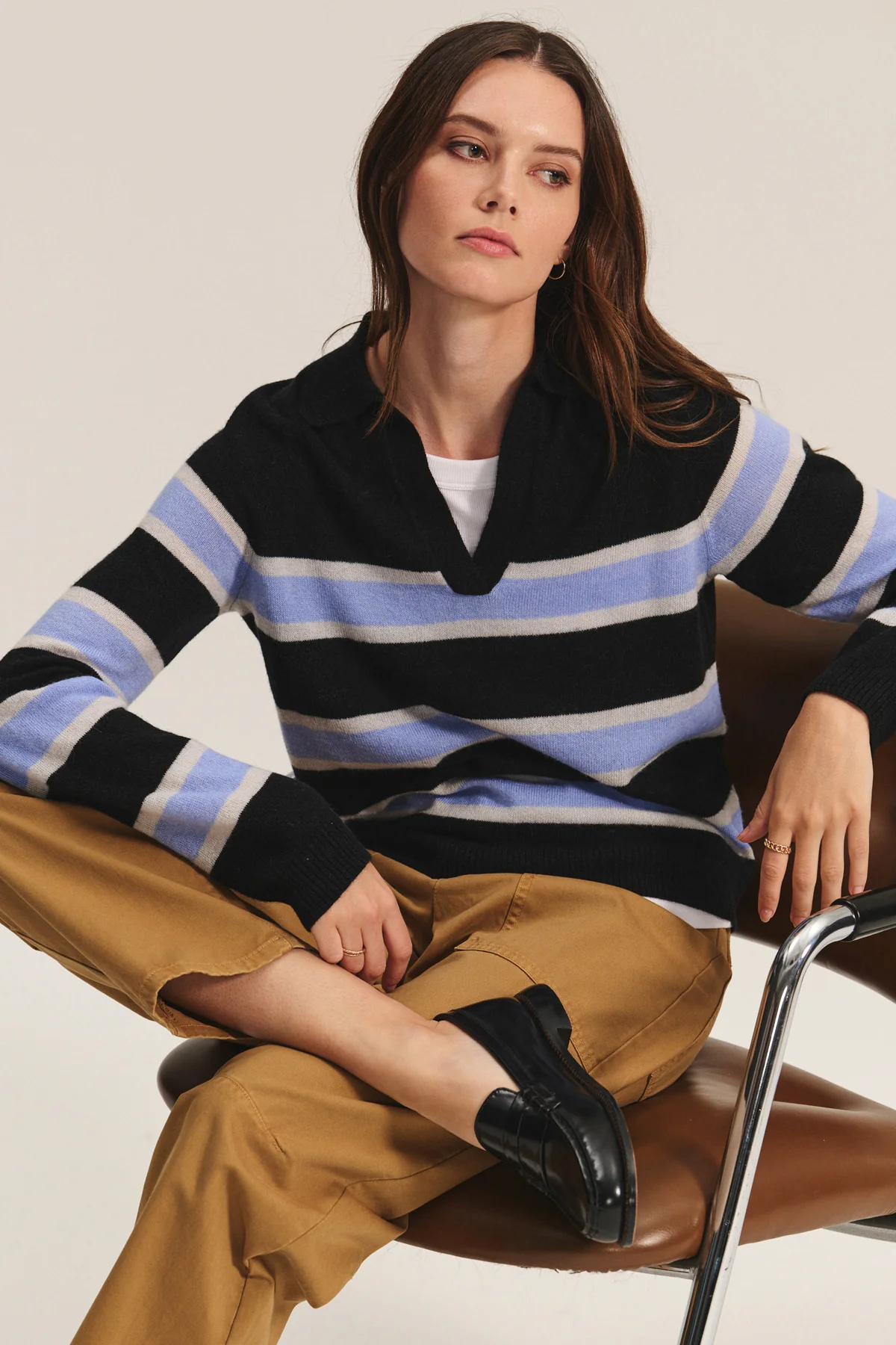EVERLAKE SWEATER POLO