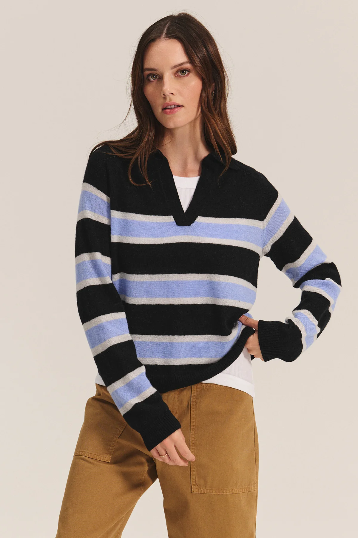 EVERLAKE SWEATER POLO