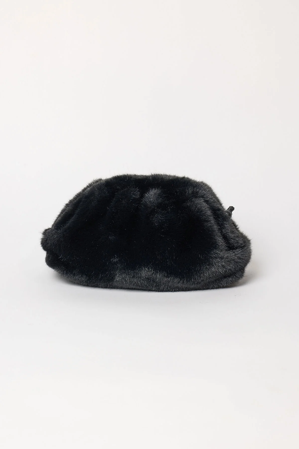 FAUX FUR CLUTCH