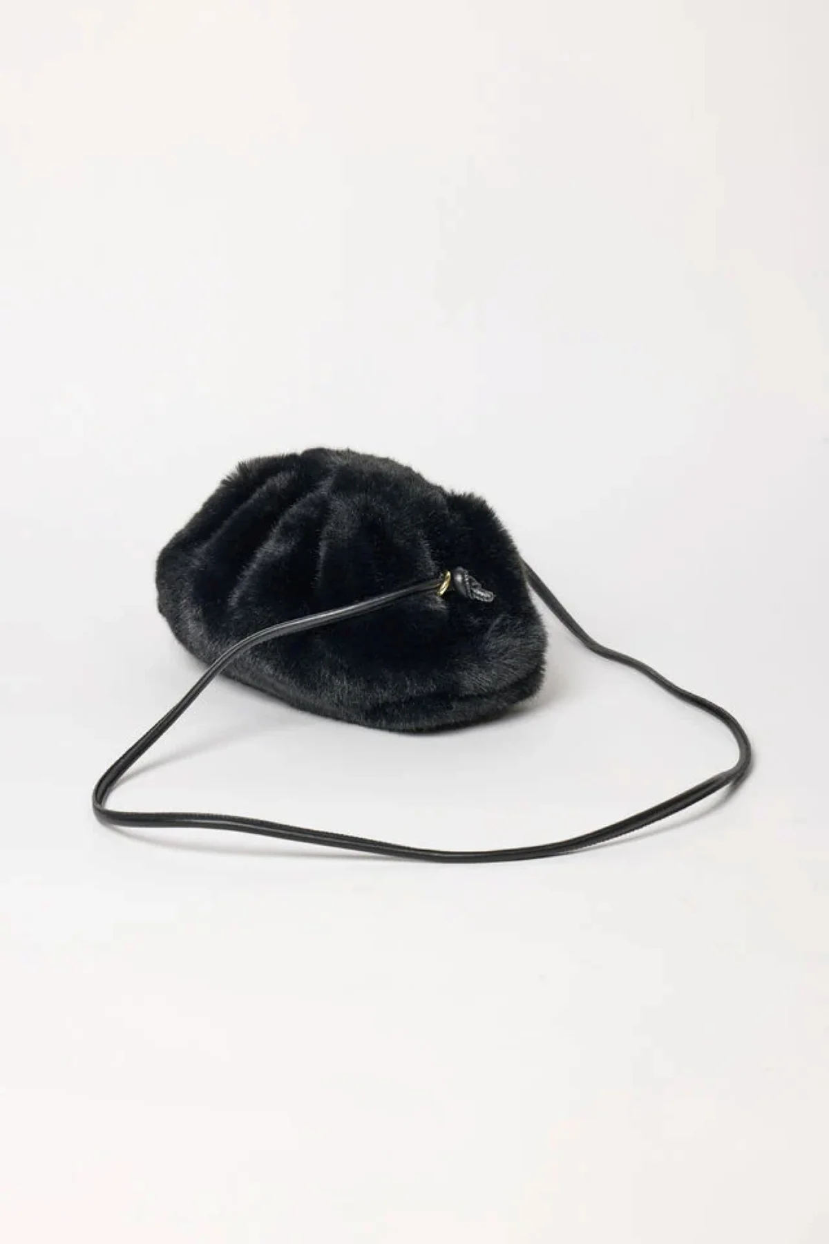 FAUX FUR CLUTCH