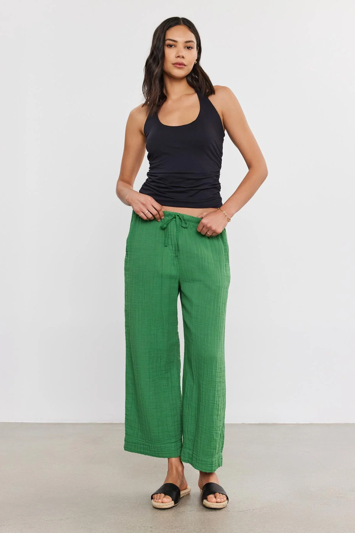 FRANNY COTTON GAUZE PANT