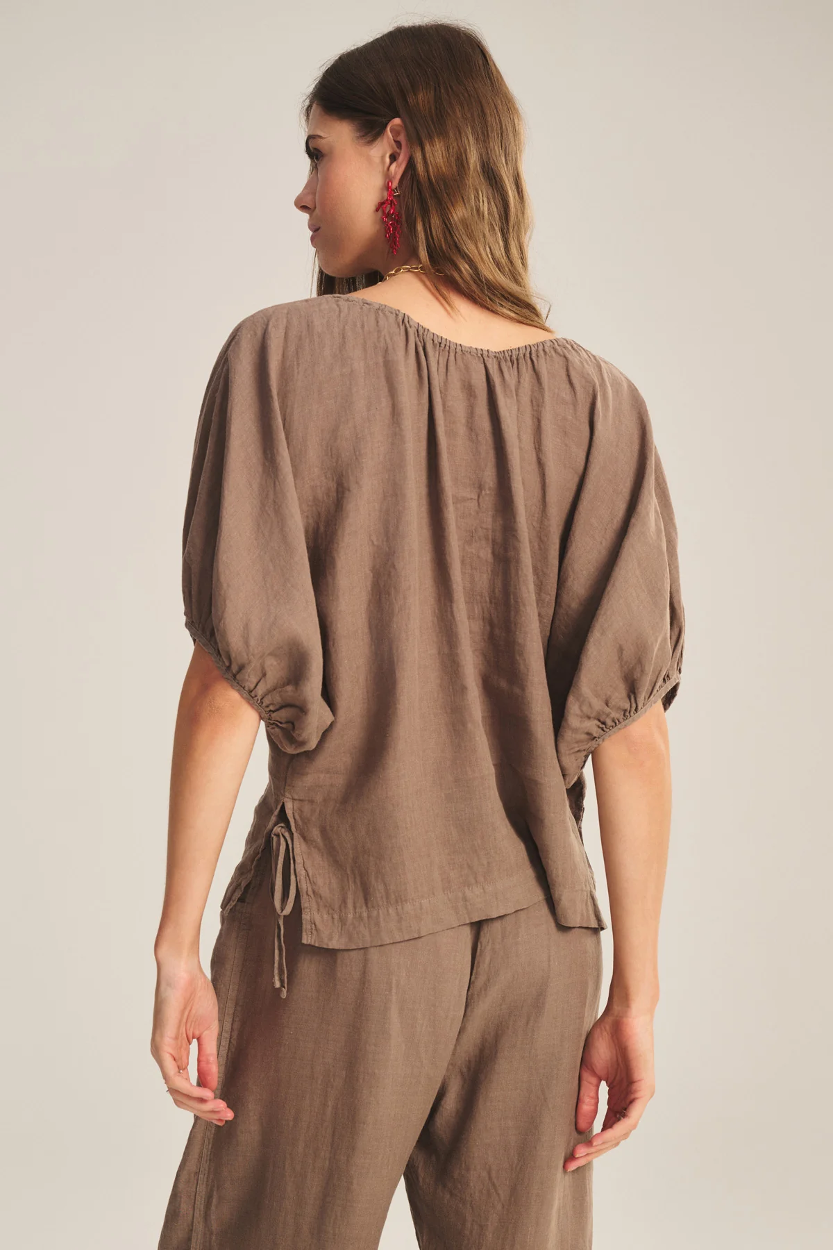COSETTE LINEN TOP