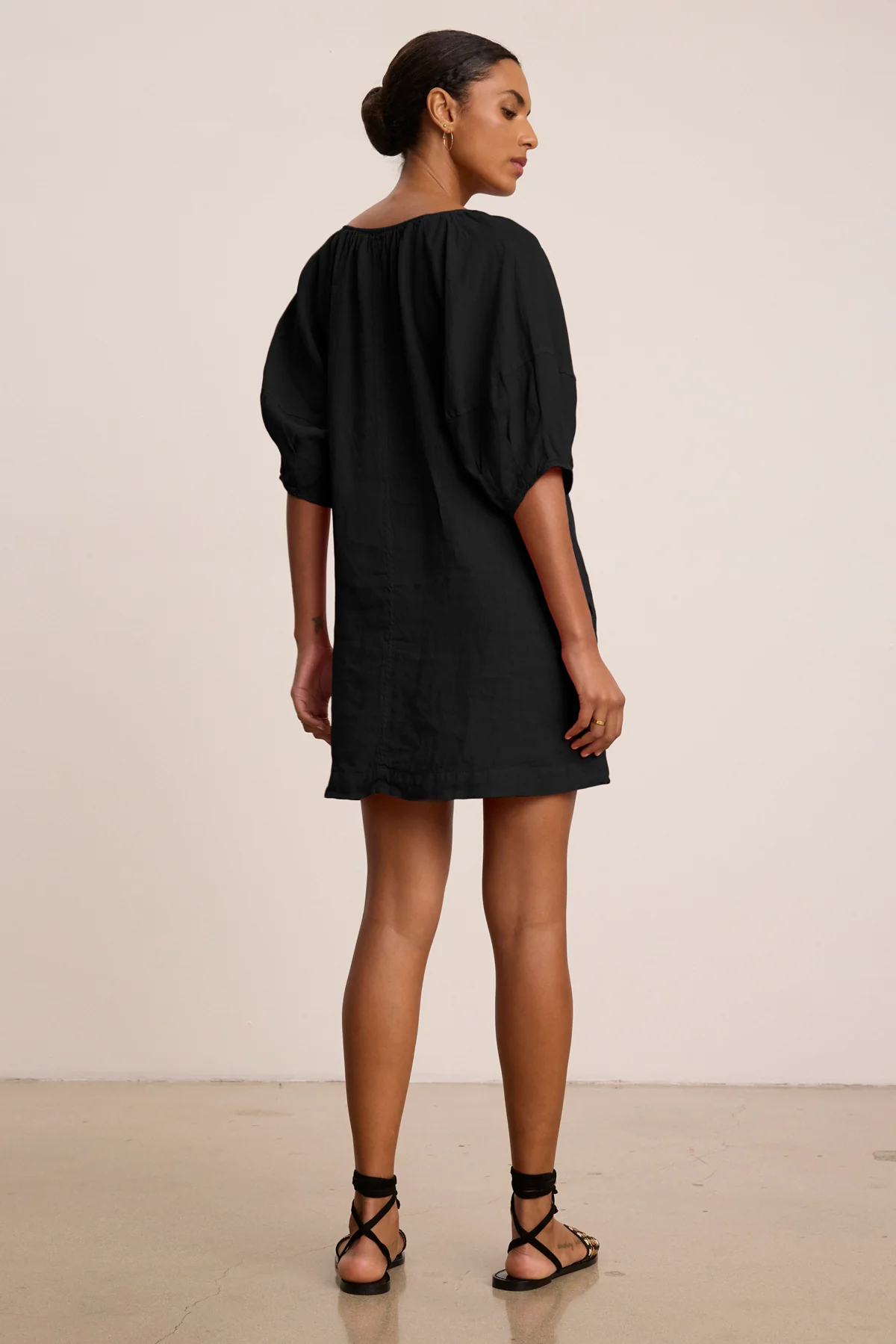 GRETA LINEN DRESS