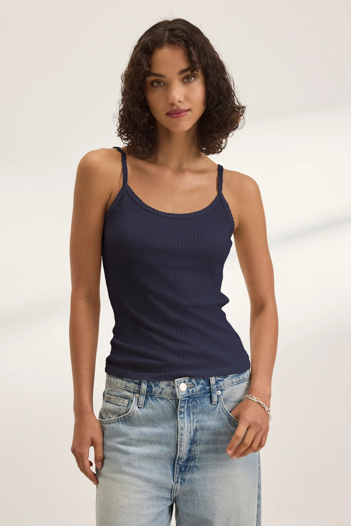 INIKU POINTELLE TANK TOP