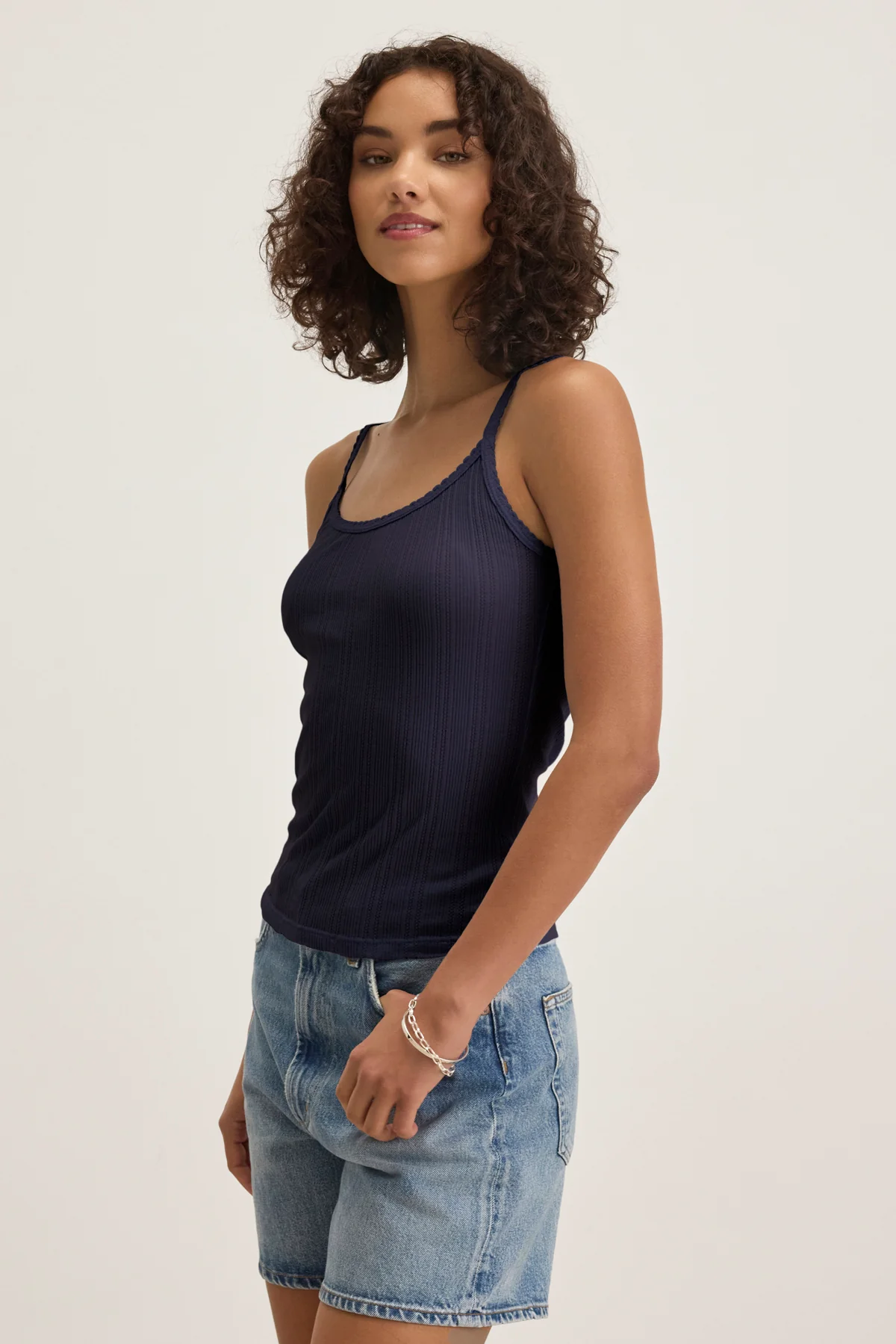 INIKU POINTELLE TANK TOP