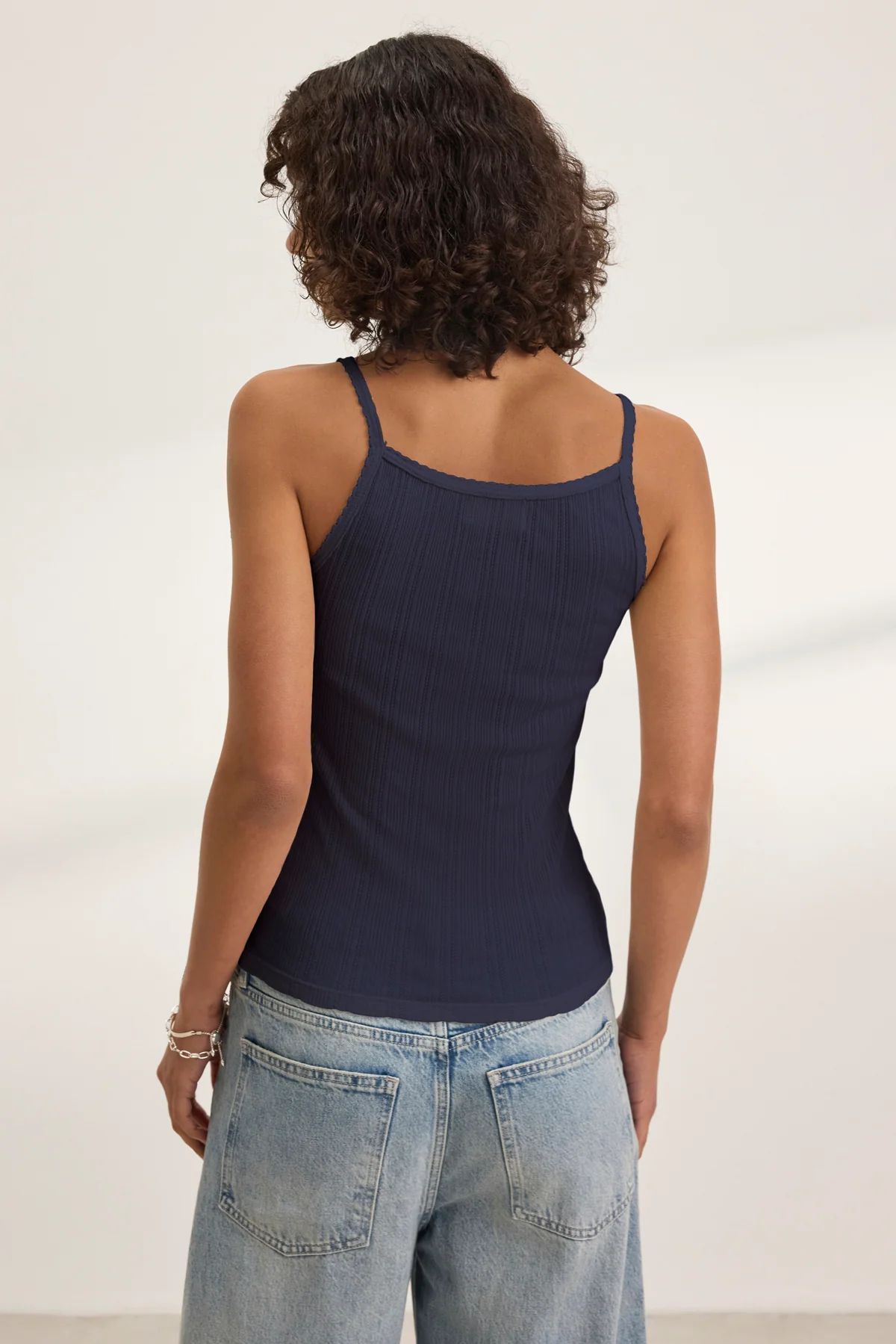 INIKU POINTELLE TANK TOP