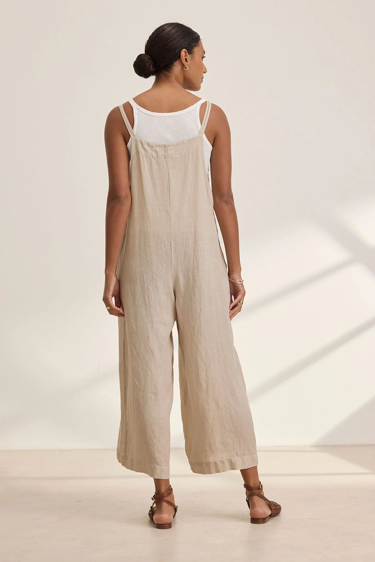 ISABEL LINEN ROMPER
