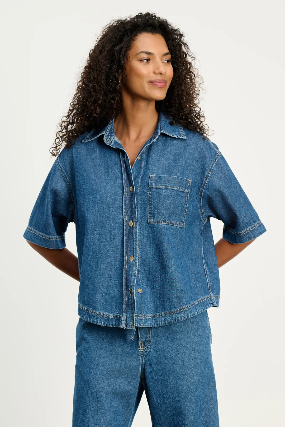 KADDY DENIM TOP