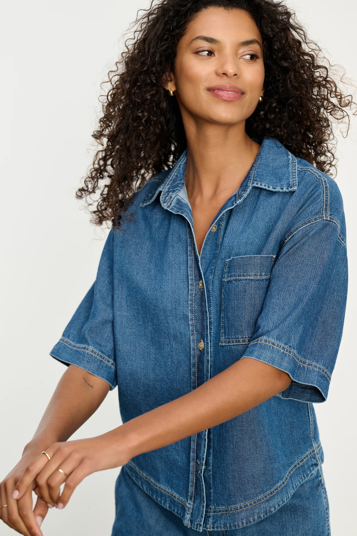 KADDY DENIM TOP