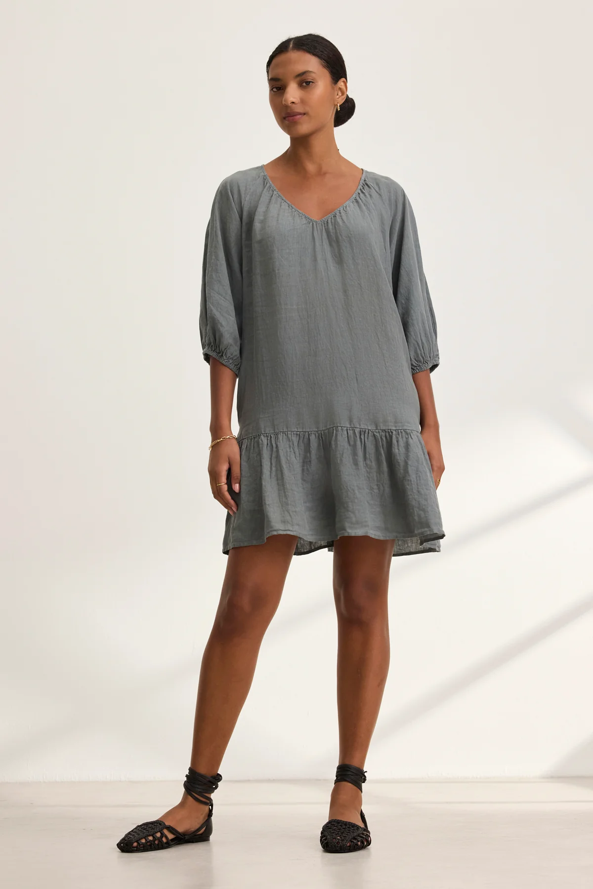 KAYLIE LINEN DRESS