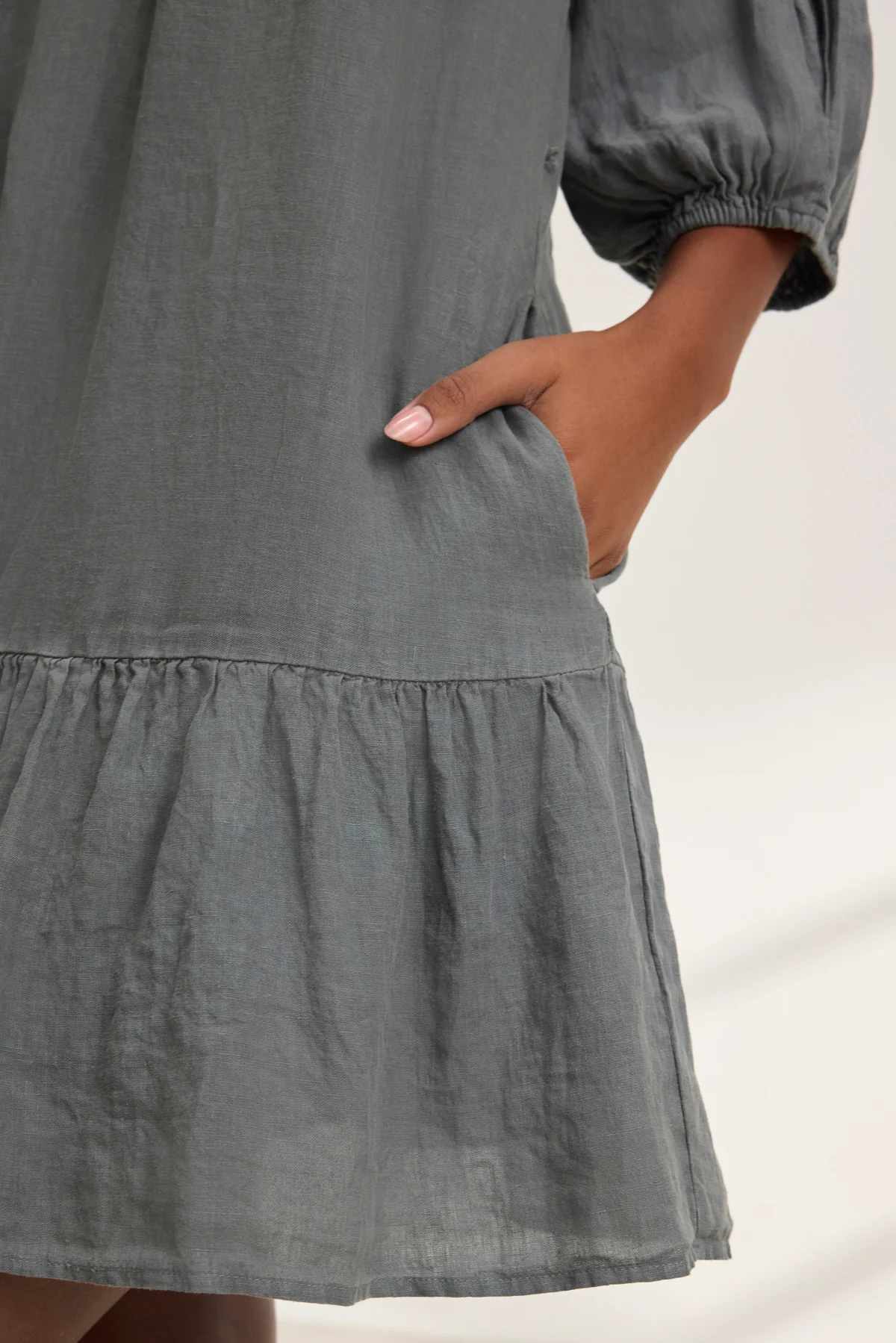 KAYLIE LINEN DRESS