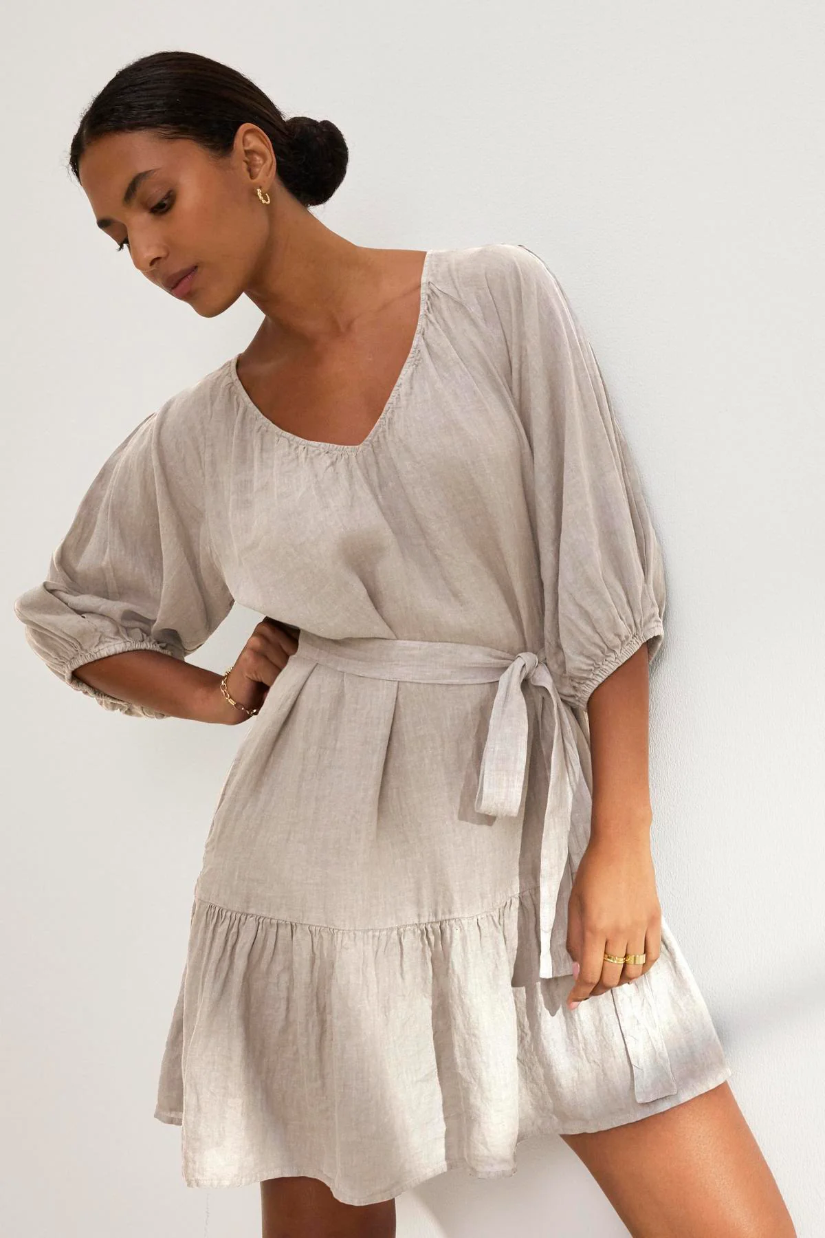 KAYLIE LINEN DRESS