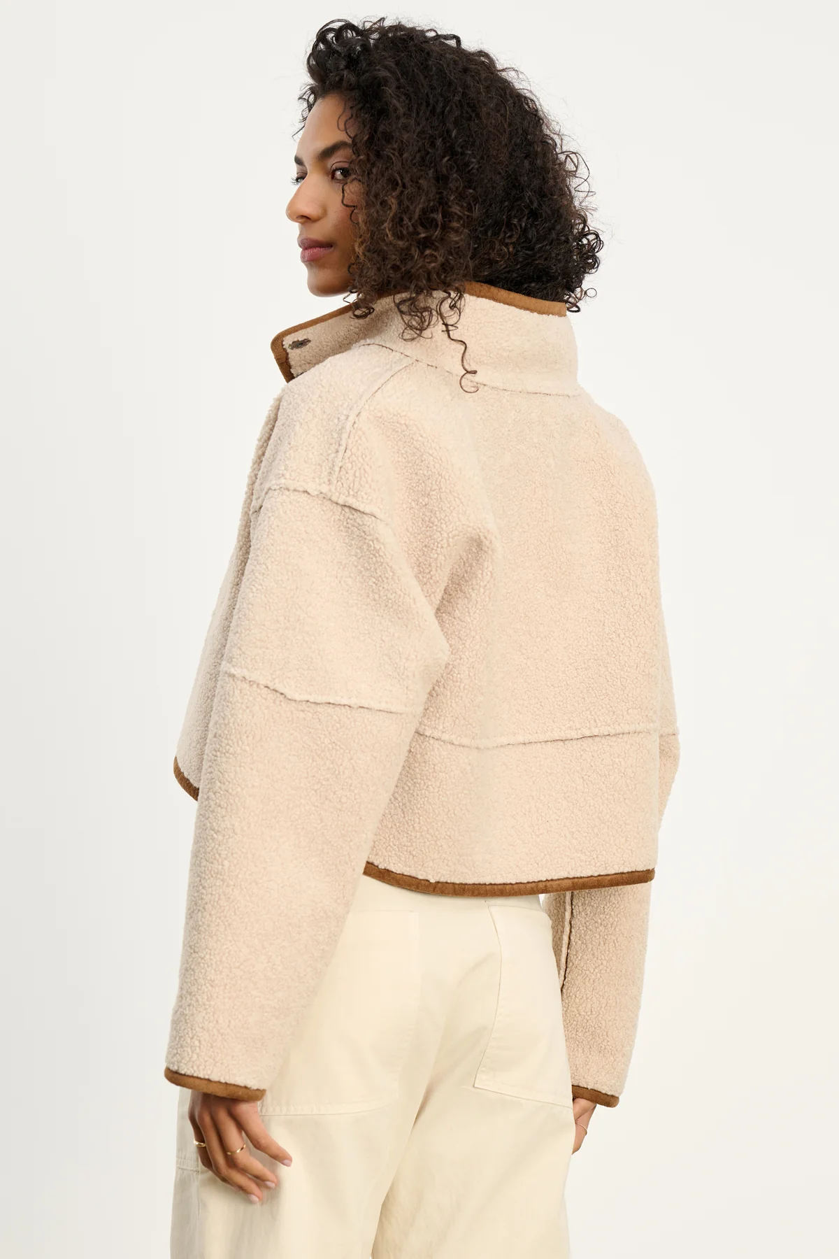 KELLY LUXE SHERPA REVERSIBLE JACKET
