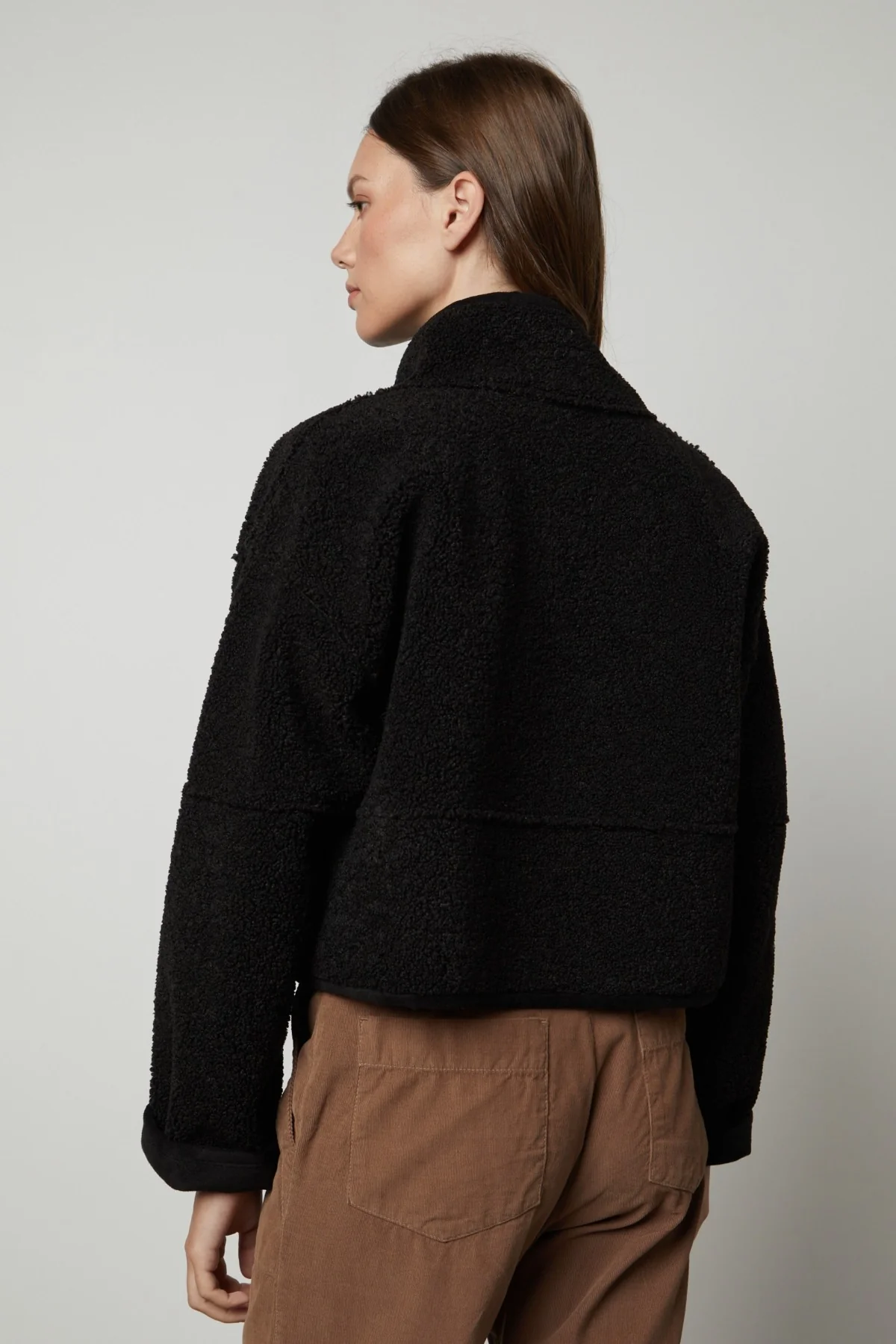 KELLY LUXE SHERPA REVERSIBLE JACKET